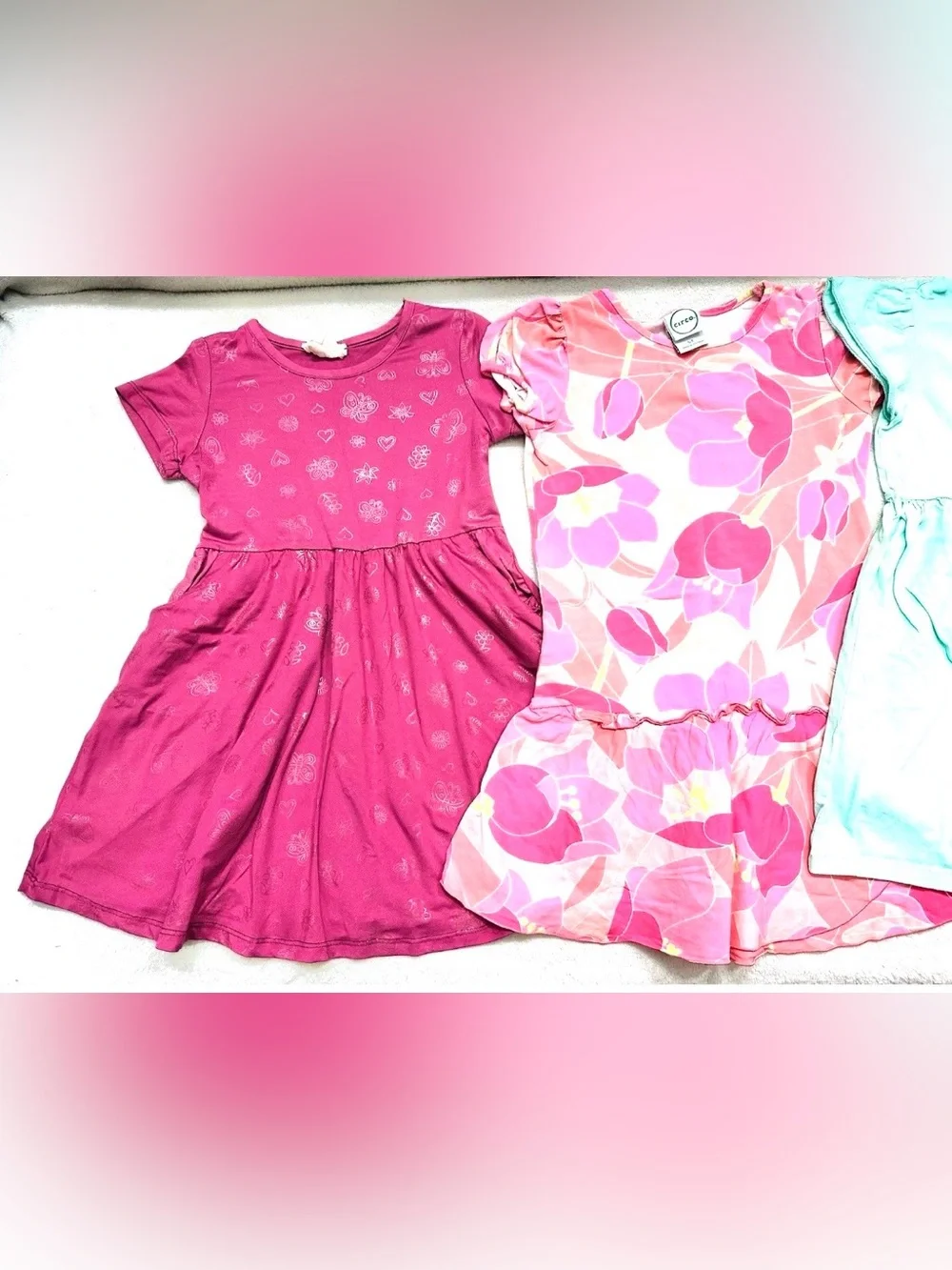 Cute Lot Girls Dresses Size 4T Years Gap,H&M Excellent Condition